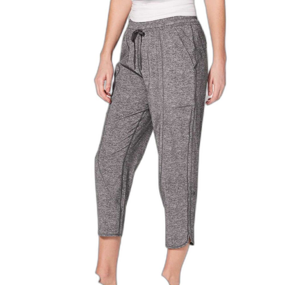 Lululemon Final Play Crop 23" *Heather Lux Multi Black - Picture 1 of 11
